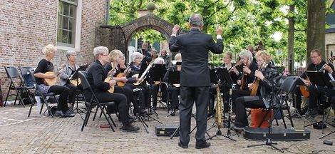 Miniconcert in het atrium